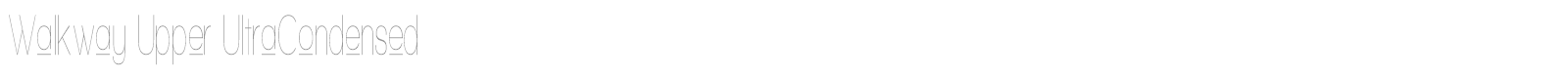 Walkway font preview